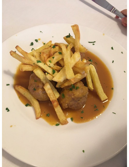 Albóndigas a la Española Albóndigas a la Española
