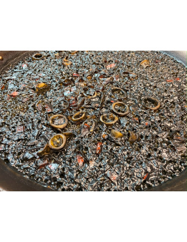 Arroz Negro con Chipirones