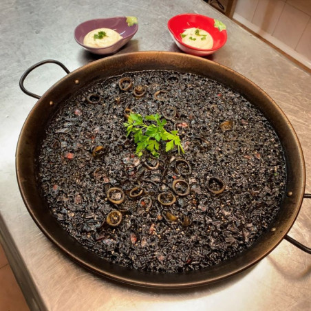 Arroz Negro con Chipirones