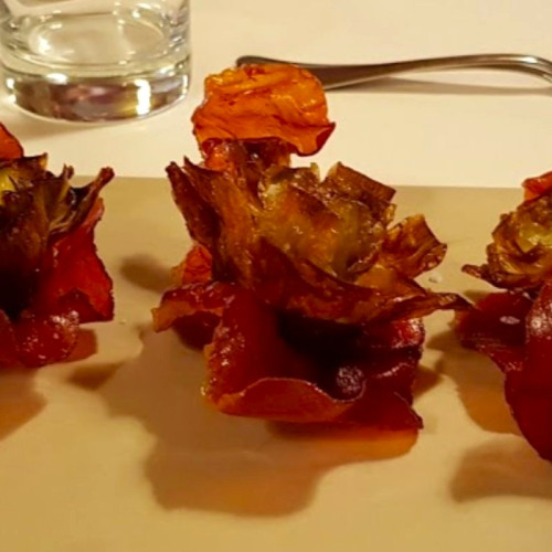 Alcachofas con jamón a domicilio en Madrid | Asador PanXon