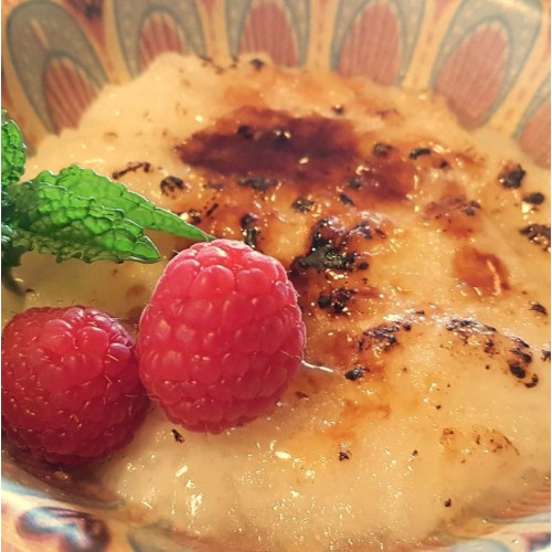 Arroz con leche asturiano a domicilio en Madrid | Asador PanXon