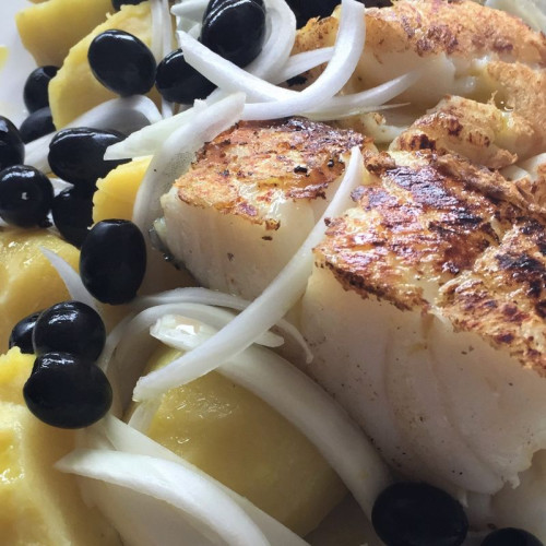 Bacalao a la parrilla a domicilio en Madrid | Asador PanXon