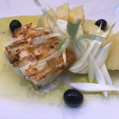 Bacalao a la parrilla a domicilio en Madrid | Asador PanXon