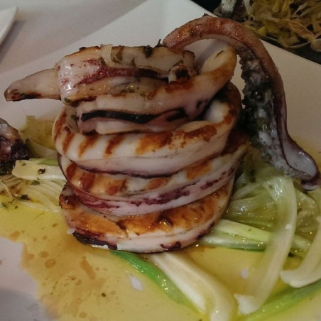 Calamar de potera a domicilio en Madrid | Asador PanXon