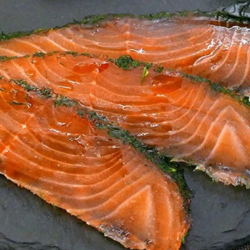 Salmón marinado a domicilio en Madrid | Asador PanXon
