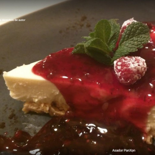 Tarta de queso artesanal a domicilio en Madrid | Asador PanXón
